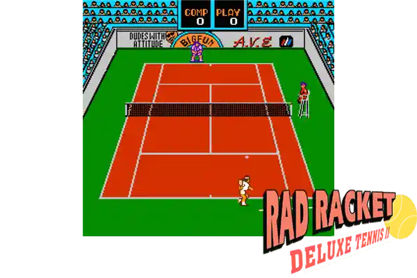rad racket: deluxe tennis ii